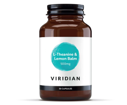 Viridian L-Theanine and Lemon Balm 30 Caps