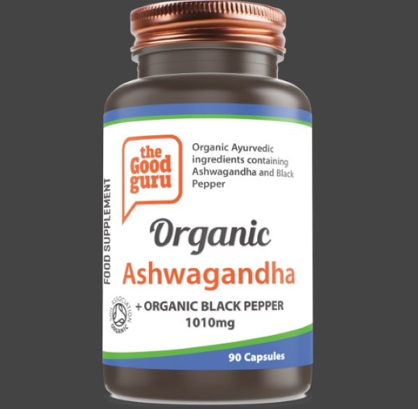 The Good Guru Ashwagandha + Black Pepper - 90 Capsules