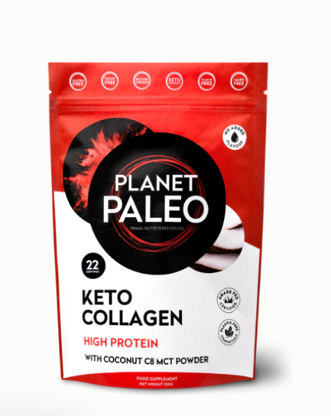 Planet Paleo Keto Collagen & C8 MCT Powder 220g
