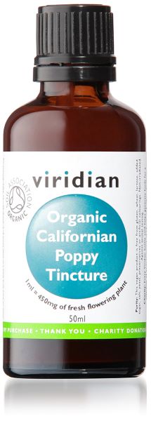 Viridian Poppy Tincture 50ml