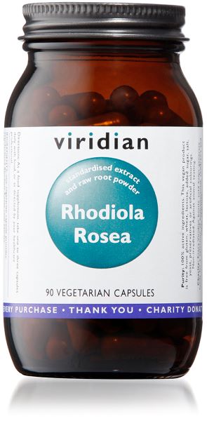 Viridian Rhodiola Rosea Root 90 Caps