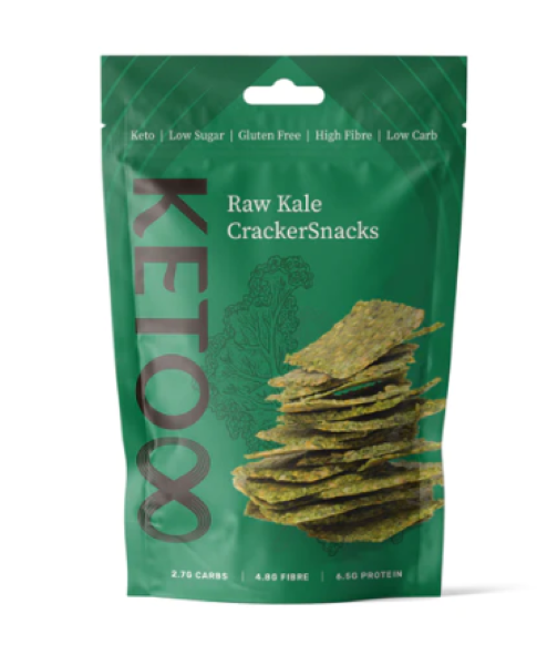 8Foods Keto Raw Kale Crackers 35g