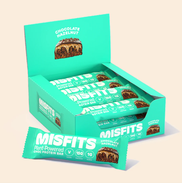 Misfits Protein Bar- Choc Hazelnut 45g