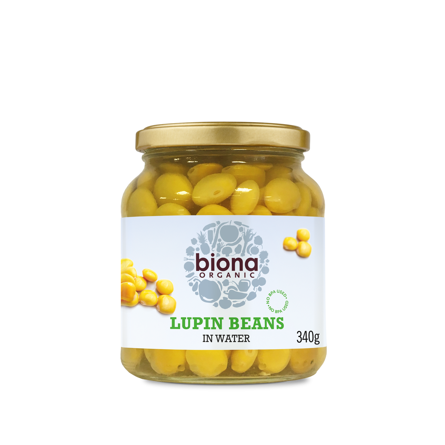 Biona Lupin Beans 340g