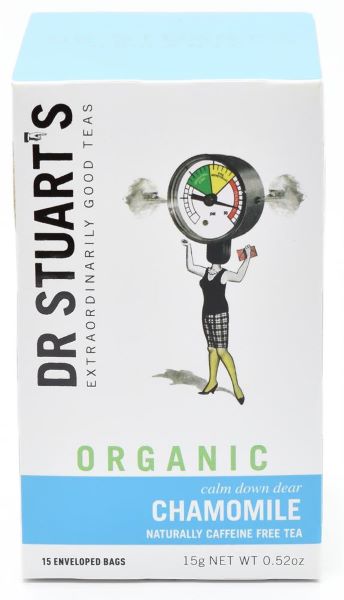 Dr Stuarts Organic Chamomile Tea 15 Bag