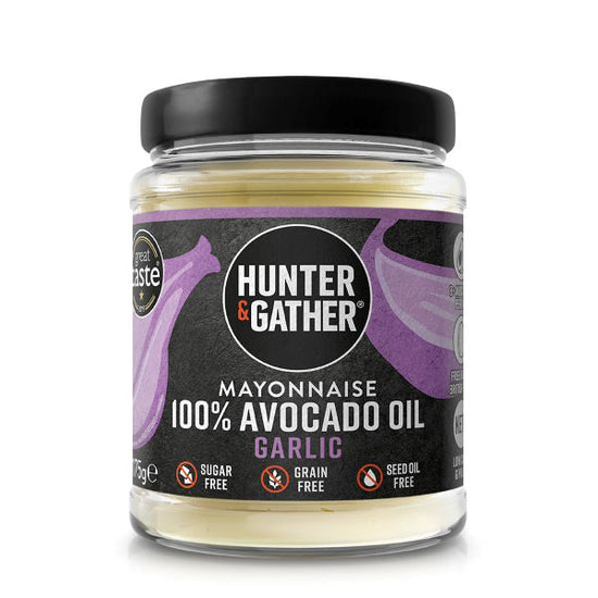 Hunter & Gather Avocado Mayo- Garlic 175g