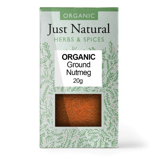Just Natural Nutmeg- Ground 20g