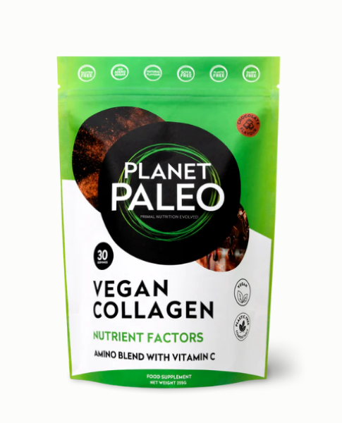 Planet Paleo Vegan Collagen Factors - Chocolate 255g