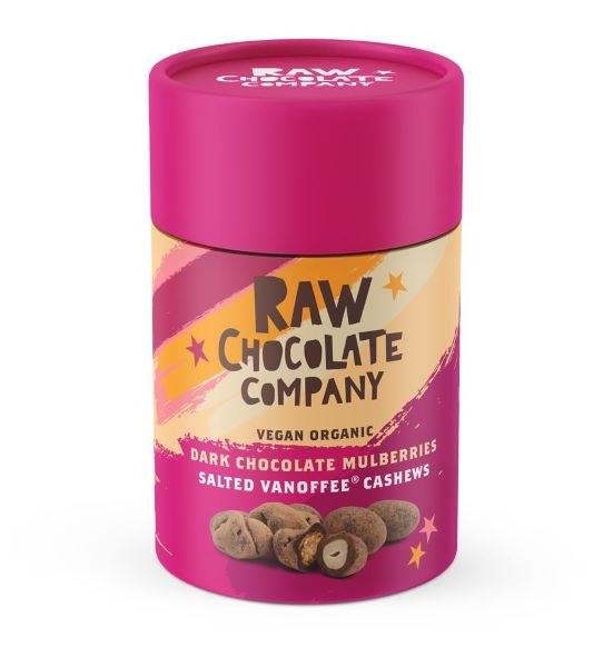 The Raw Chocolate Co. Chocolate Fruit & Nuts Gift Tub 180g