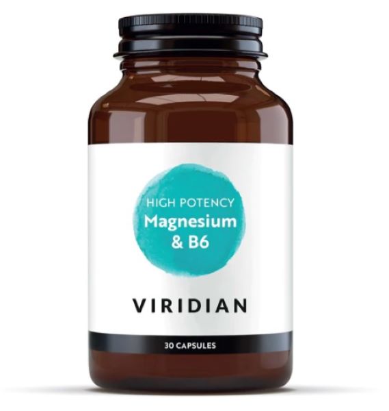 Load image into Gallery viewer, Viridian High Potency Magnesium with B6 30cap
