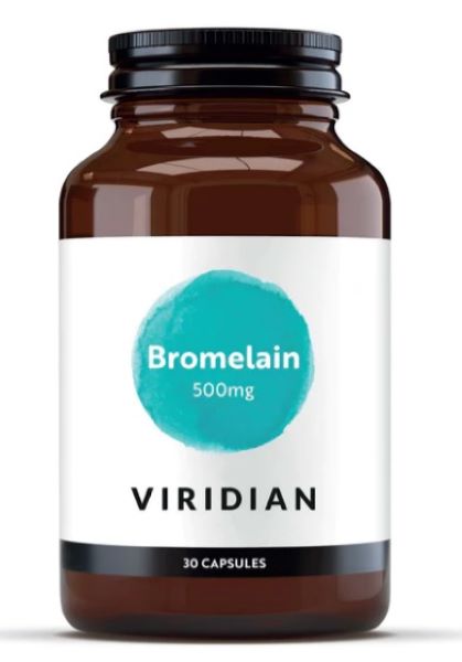 Viridian Bromelain 500mg 30caps