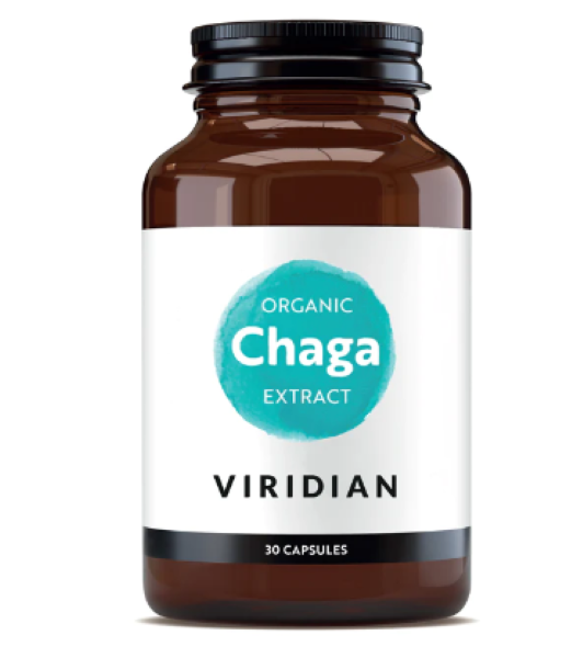 Viridian Organic Chaga Extract 30 Caps