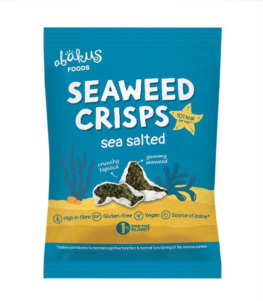 Abakus Seaweed Crisps Lightly Salted 18g