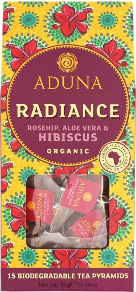 Aduna Radiance Super-Tea with Rosehip & Hibiscus 15 Pyramids