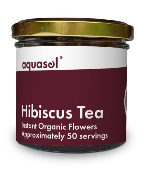 Aquasol Organic Hibiscus Flower Instant Herbal Tea 20g
