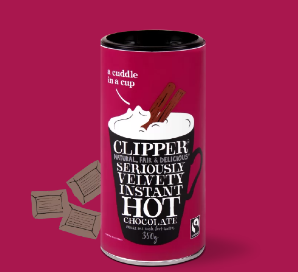 Clipper Fairtrade Hot Chocolate 350g