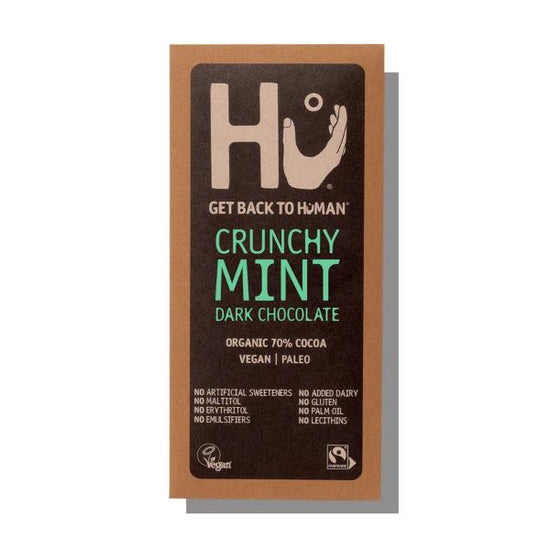Hu Crunchy Mint Dark Bar 60g