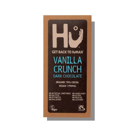 Hu Vanilla Crunch Dark Bar 60g
