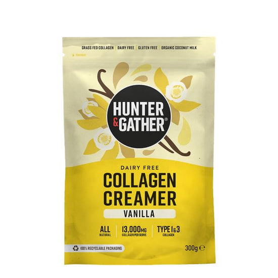 Hunter & Gather Collagen Creamer- Vanilla 300g