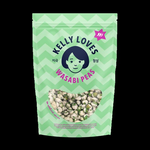 Kelly Loves Wasabi Peas 90g