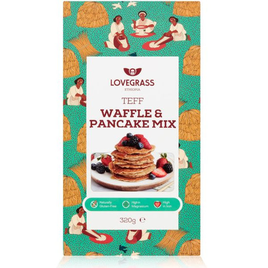 Lovegrass Teff Pancake & Waffle Mix 320g
