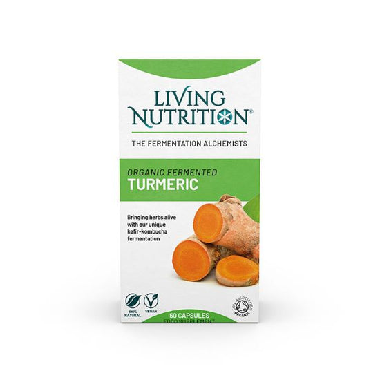 Living Nutrition- Fermented Turmeric 60caps