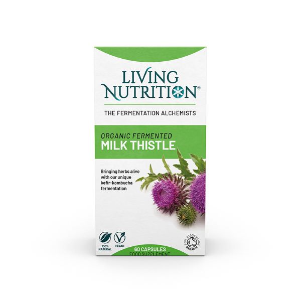 Living Nutrition- Fermented Milk Thistle 60caps
