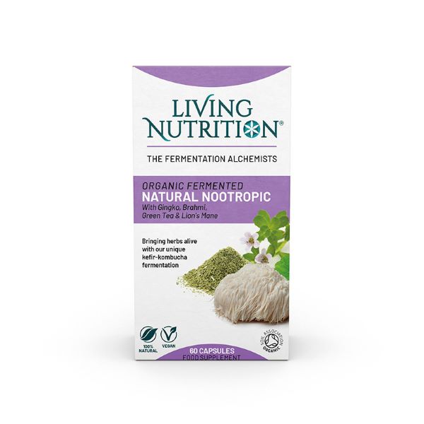 Load image into Gallery viewer, Living Nutrition- Fermented Natural Nootropic 60caps
