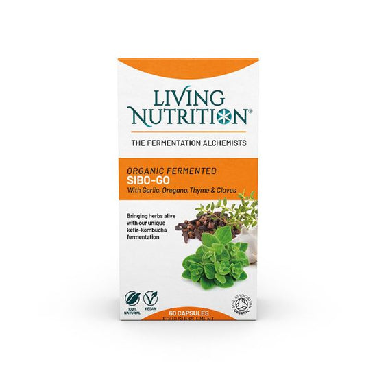 Living Nutrition- Fermented SIBO-Go 60caps