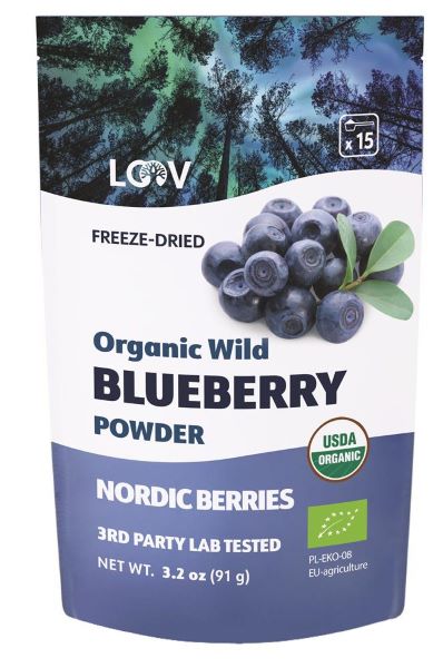 Load image into Gallery viewer, Loov Wild Blueberry Powder 90g

