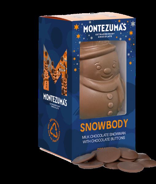 Montezumas Milk Chocolate Snowbody 100g