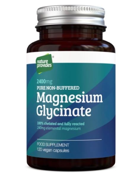 Load image into Gallery viewer, Nature Provides Magnesium Gylcinate 120cap
