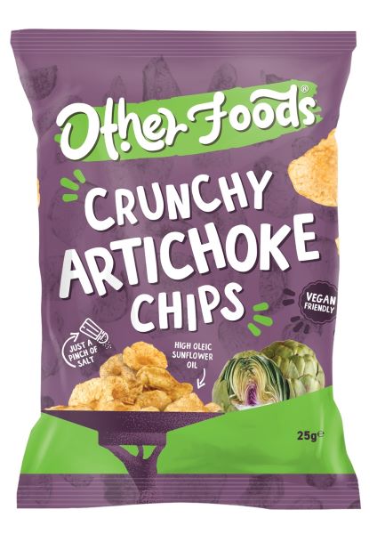 Other Foods Crunchy Artichoke Chips 25g