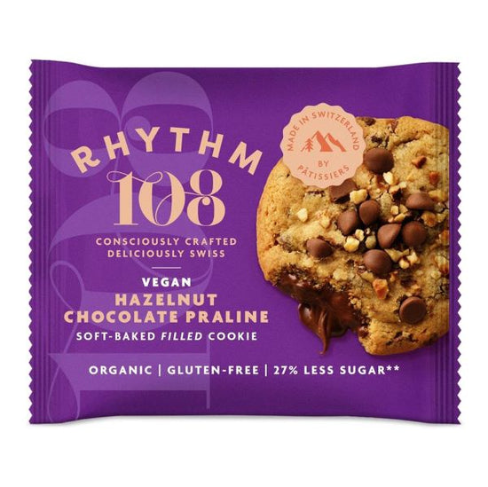 Rhythm 108 Organic Cookie- Chocolate Hazelnut 50g
