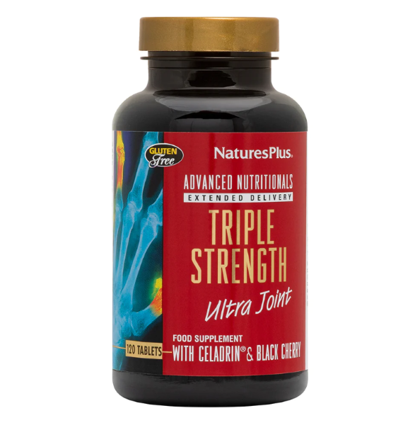 Natures Plus Glucosamine/Chondroitin/MSM Ultra Rx-Joint® Triple Strength Tablets x120