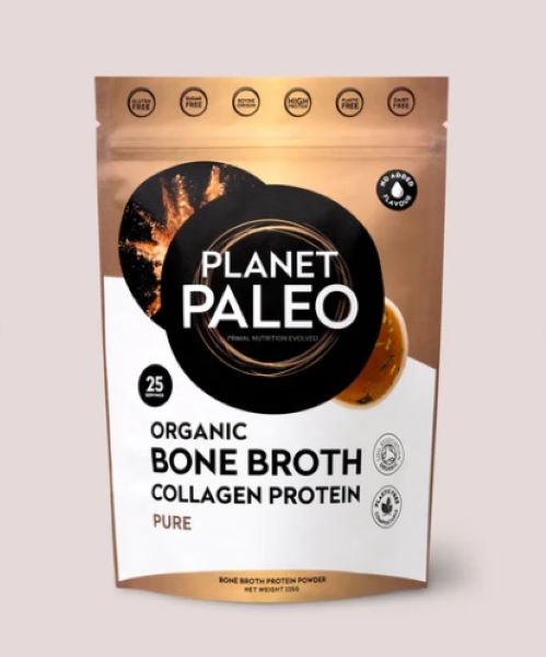 Planet Paleo Organic Bone Broth - Pure 225g