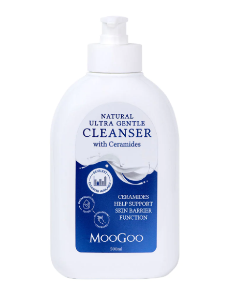 MooGoo Ultra Gentle Cleanser with Ceramides 500ml