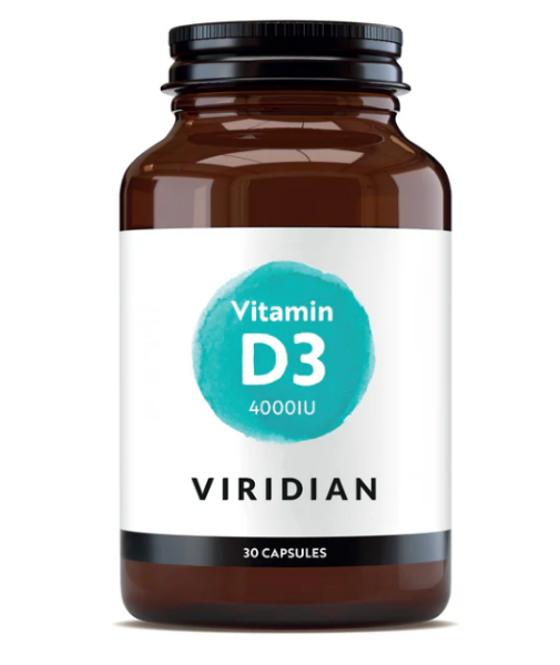 Viridian Vitamin D3 4000IU 30 caps