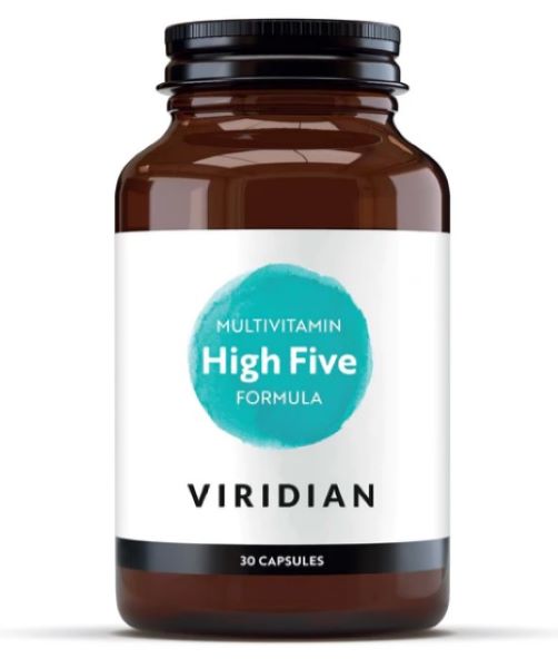Viridian High Five Multivitamin and Mineral Formula 30 Caps