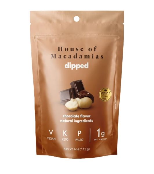 House of Macadamia- Chocolate Macadamia Dipped Nuts 113g