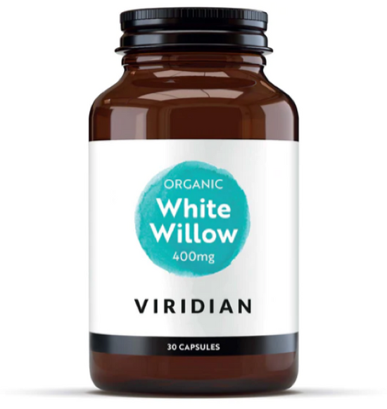 Viridian Organic White Willow 400mg 90 Caps