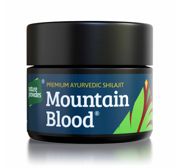 Nature Provides- Mountain Blood® Premium Ayurvedic Shilajit 30g