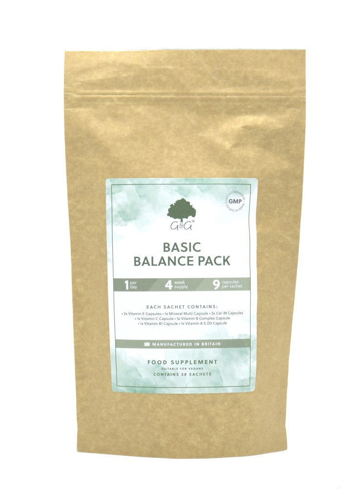 G&G 28 Day Basic Balance Supplement Pack