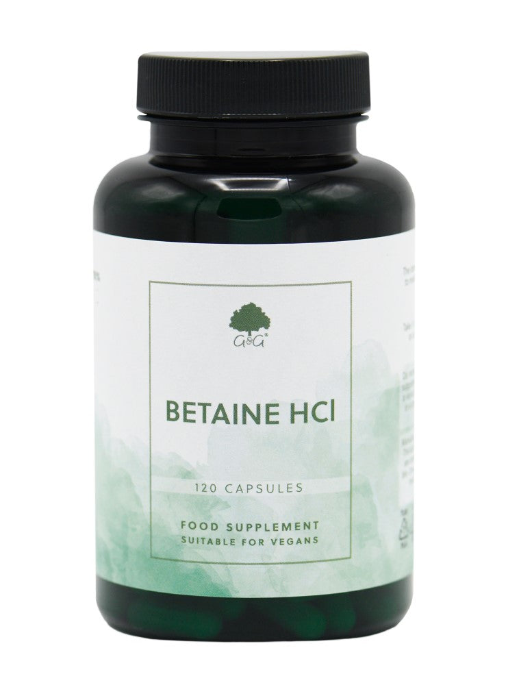 G&G Betaine HCl - 120 Capsules