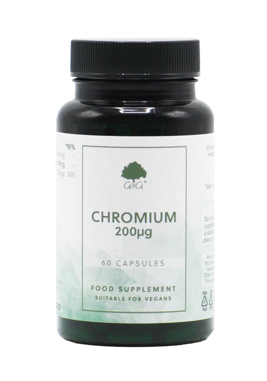G&G Chromium Picolinate 200µg - 60 Capsules