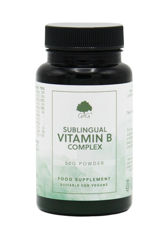 G&G Sublingual Vitamin B Complex - 50g Powder