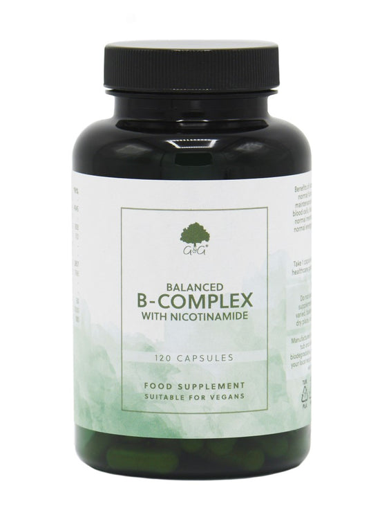 G&G Vitamin B Complex 50mg with Nicotinamide - 120 Capsules