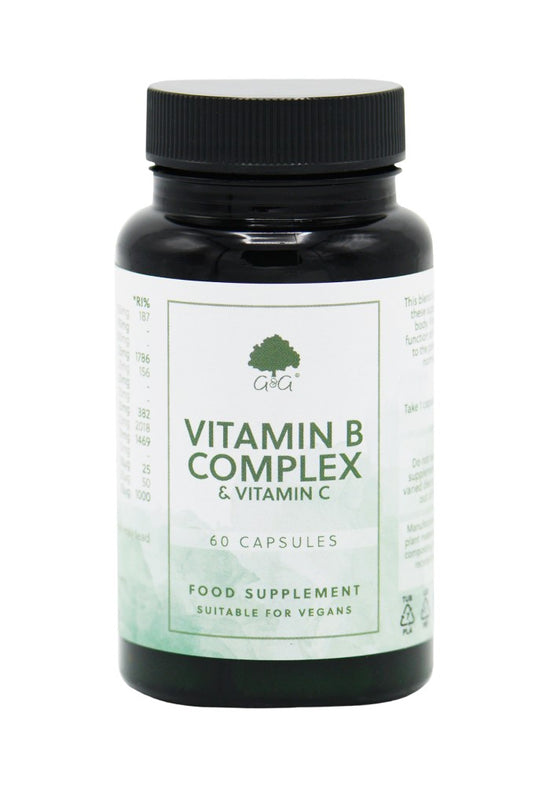 Load image into Gallery viewer, G&amp;amp;G Vitamin B Complex &amp;amp; Vitamin C - 60 Capsules
