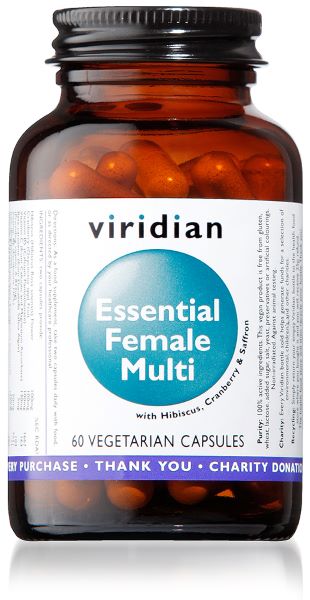 Viridian Essential Female Multi 60 Caps