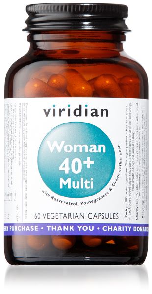Viridian Woman 40+ Multi 60 Caps